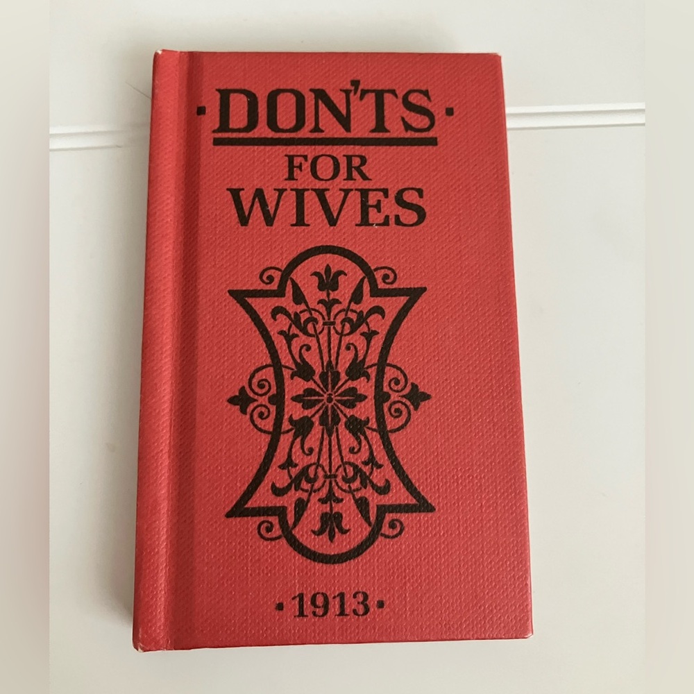 Dont’s For Wives Pocket-Sized Book